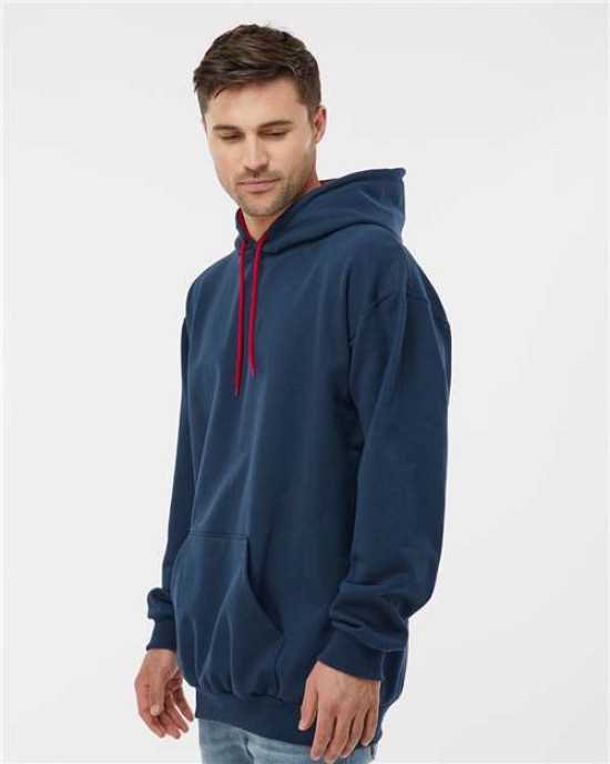 Two-Tone Hooded Sweatshirt