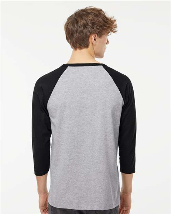 Raglan Three-Quarter Sleeve Baseball T-Shirt