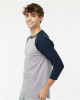 Raglan Three-Quarter Sleeve Baseball T-Shirt