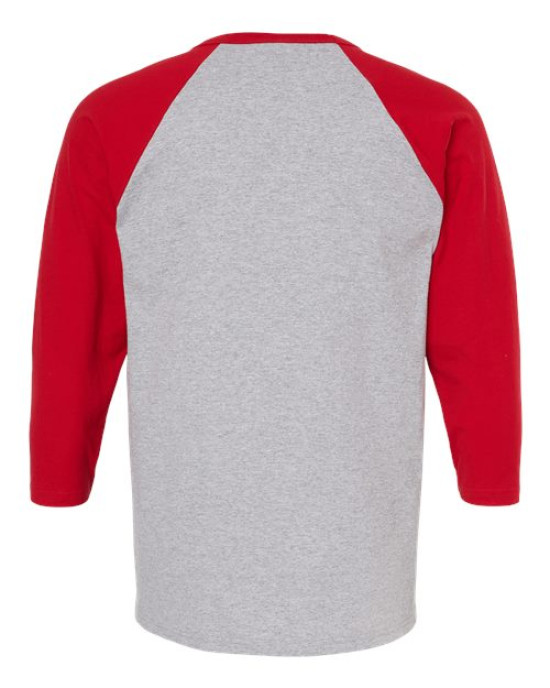 Raglan Three-Quarter Sleeve Baseball T-Shirt