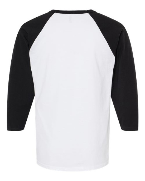 Raglan Three-Quarter Sleeve Baseball T-Shirt