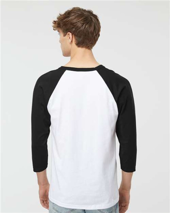 Raglan Three-Quarter Sleeve Baseball T-Shirt