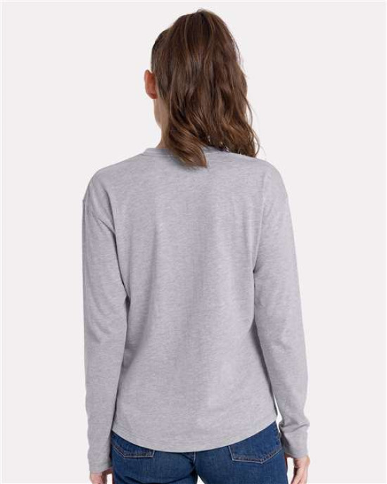 Women's Cotton Relaxed Long Sleeve T-Shirt