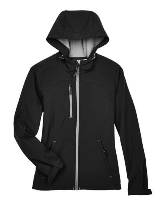 Women's Prospect Two-Layer Fleece Bonded Soft Shell Hooded Jacket