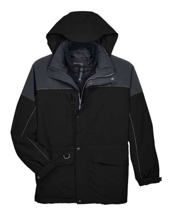 Men's 3-in-1 Two-Tone Parka