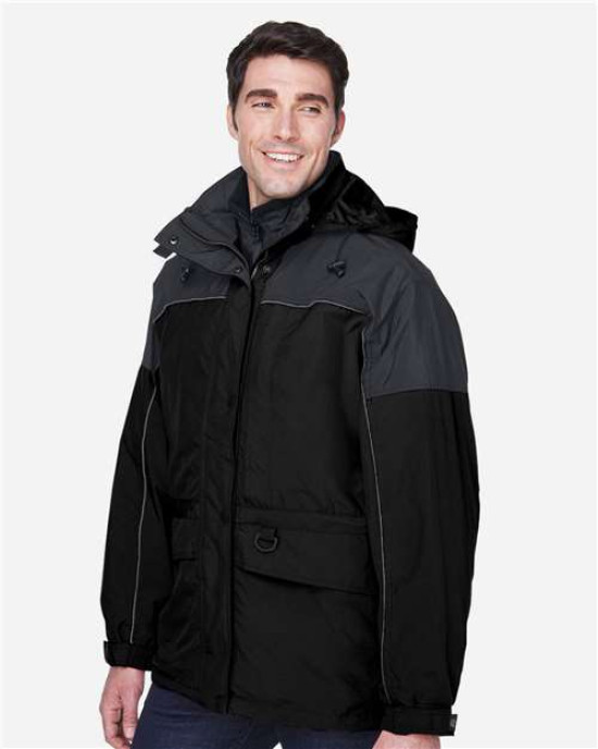 Men's 3-in-1 Two-Tone Parka