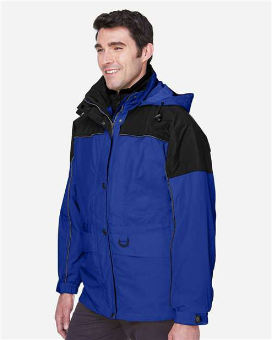 Men's 3-in-1 Two-Tone Parka