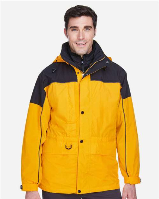Men's 3-in-1 Two-Tone Parka