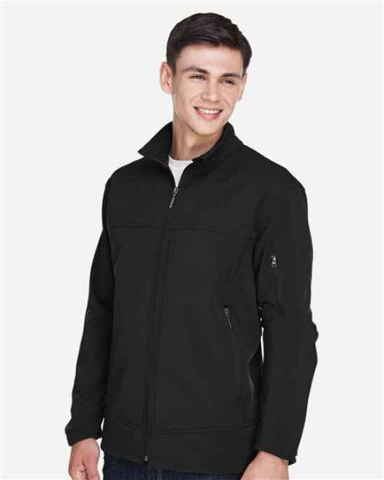 Men's Three layer Fleece Performance Soft Shell Jacket