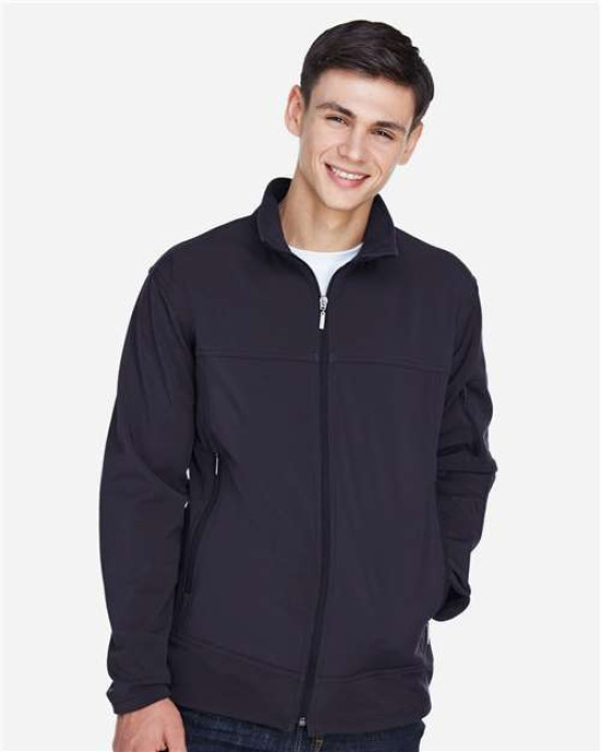 Men's Three layer Fleece Performance Soft Shell Jacket