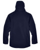 Men's Glacier Insulated Three-Layer Fleece Soft Shell Hood Jacket with Detachable Hood