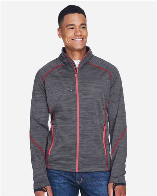 Men's Flux Mélange Bonded Fleece Jacket