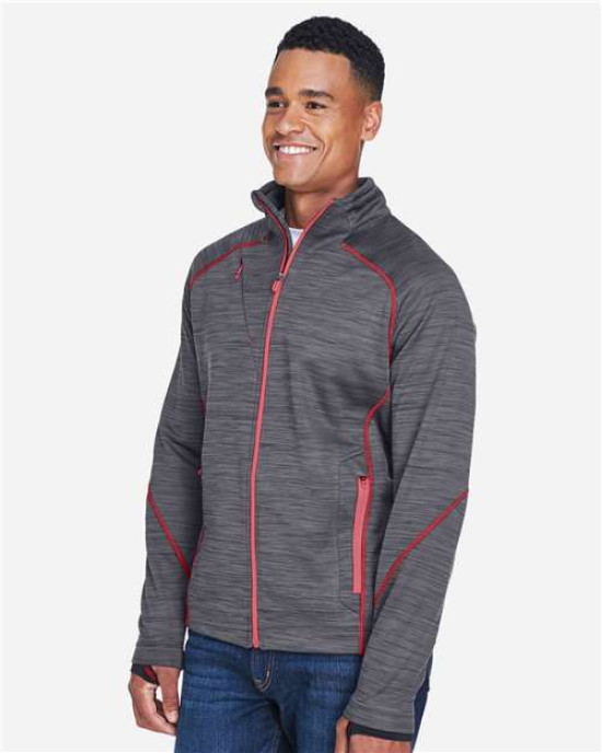 Men's Flux Mélange Bonded Fleece Jacket
