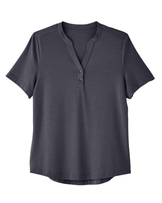 Women's JAQ Snap-Up Stretch Performance Polo