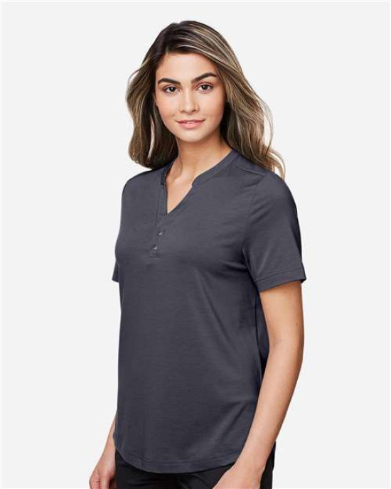 Women's JAQ Snap-Up Stretch Performance Polo