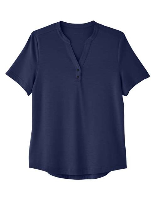 Women's JAQ Snap-Up Stretch Performance Polo