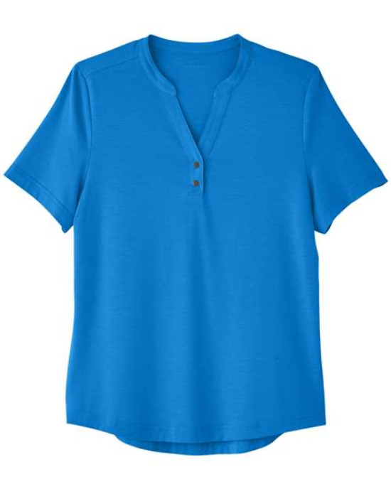 Women's JAQ Snap-Up Stretch Performance Polo