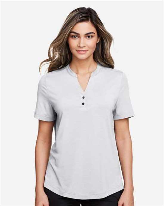 Women's JAQ Snap-Up Stretch Performance Polo