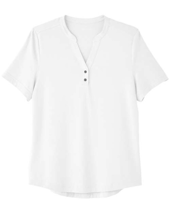 Women's JAQ Snap-Up Stretch Performance Polo
