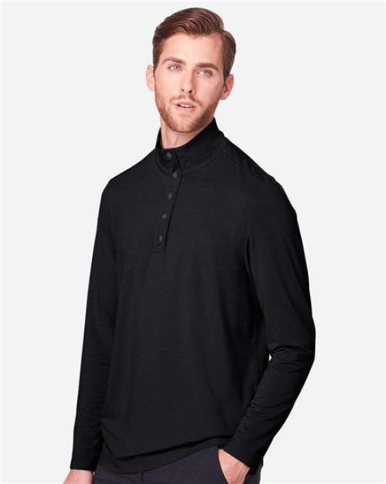 Men's JAQ Stretch Performance Snap-Neck Pullover