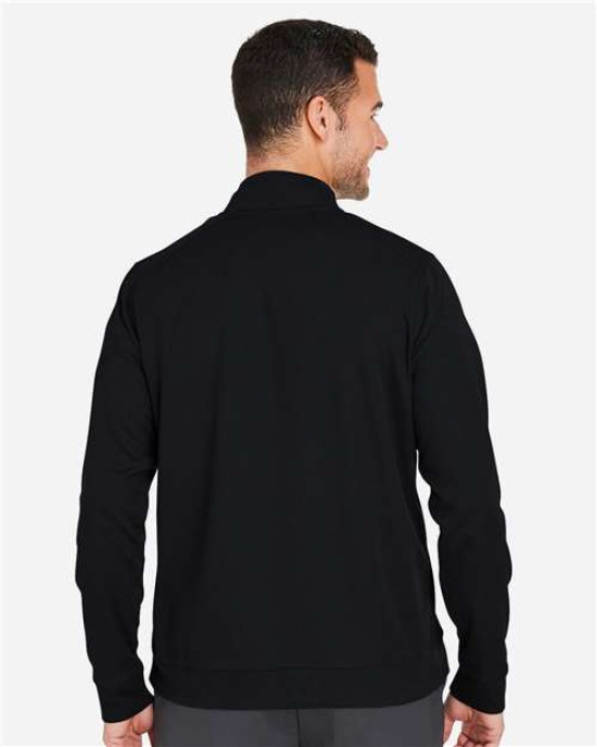 Men's Express Tech Performance Pique Quarter-Zip Pullover