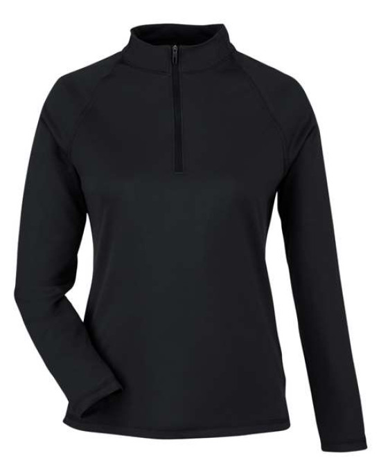 Women's Express Tech Performance Pique Quarter-Zip Pullover