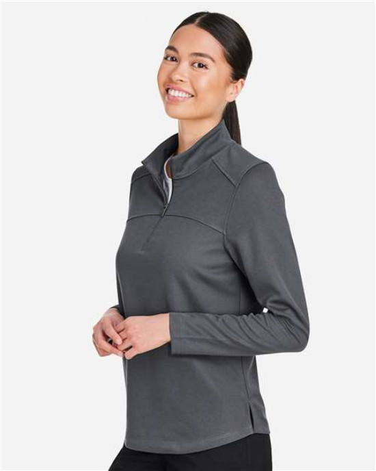 Women's Express Tech Performance Pique Quarter-Zip Pullover