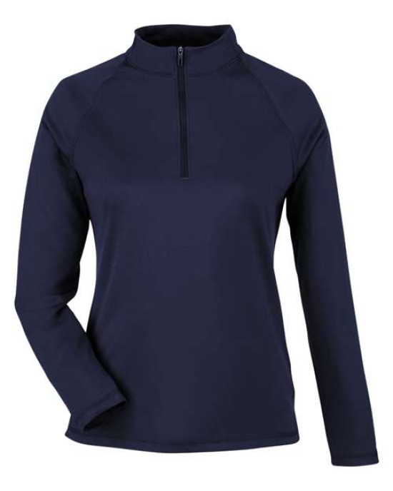 Women's Express Tech Performance Pique Quarter-Zip Pullover