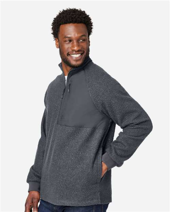 Men's Aura Sweater Fleece Quarter-Zip Pullover