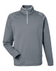 Men's Waffle Fleece Quarter-Zip Pullover