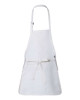Full-Length Apron with Pouch Pocket