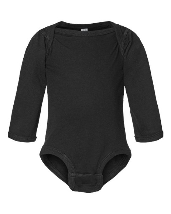 Infant Fine Jersey Long Sleeve Bodysuit
