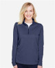 Women's Zone Sonic Heather Performance Quarter-Zip Pullover