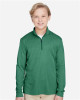 Youth Zone Sonic Heather Performance Quarter-Zip Pullolver