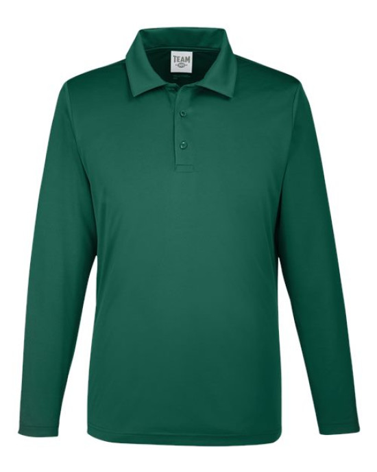 Men's Zone Performance Long Sleeve Polo