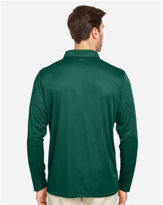 Men's Zone Performance Long Sleeve Polo