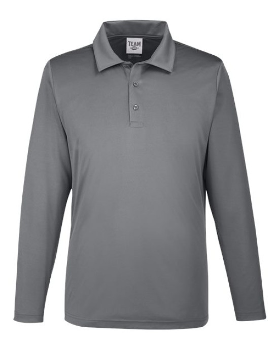 Men's Zone Performance Long Sleeve Polo
