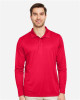 Men's Zone Performance Long Sleeve Polo