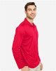 Men's Zone Performance Long Sleeve Polo