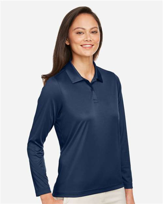Women's Zone Performance Long Sleeve Polo