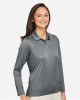Women's Zone Performance Long Sleeve Polo