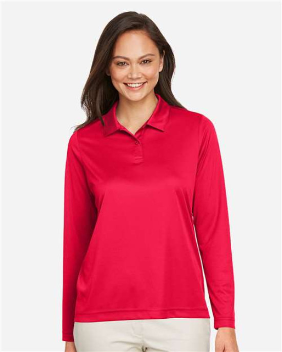 Women's Zone Performance Long Sleeve Polo