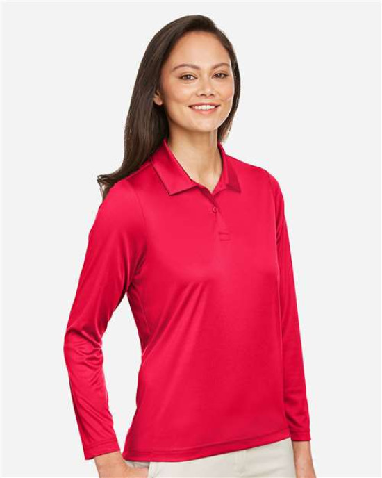 Women's Zone Performance Long Sleeve Polo