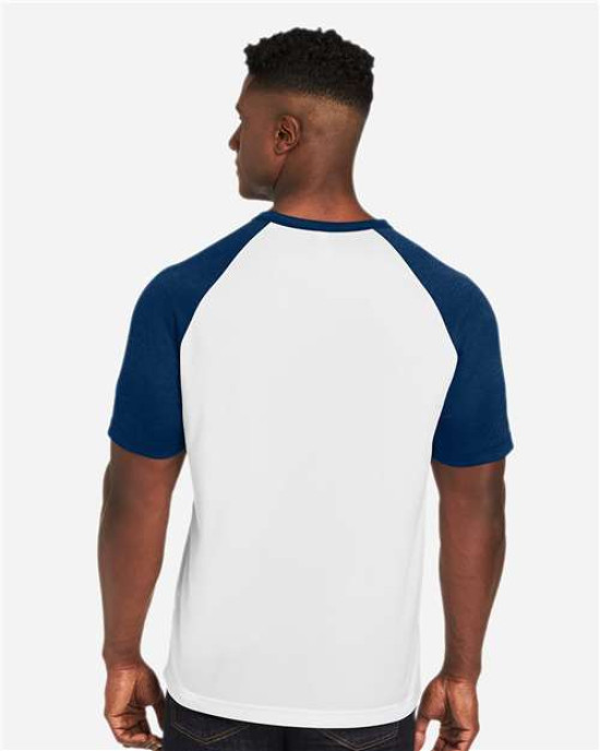 Unisex Zone Colorblock Raglan T-Shirt