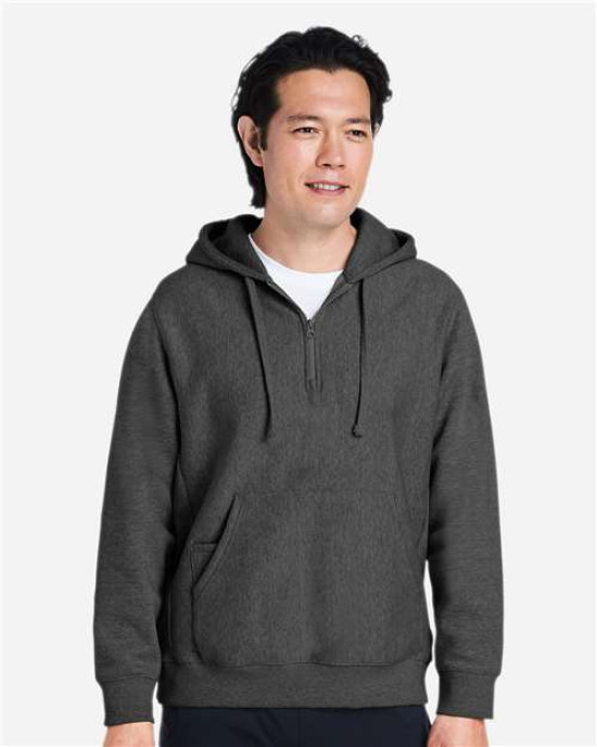 Unisex Zone HydroSport™ Heavyweight Quarter-Zip Hooded Sweatshirt