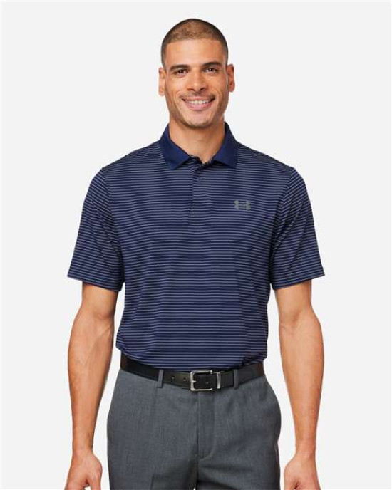 Men's 3.0 Striped Perf Polo