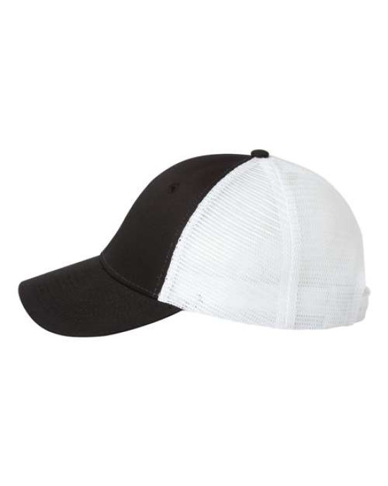 Mesh-Back Twill Trucker Cap