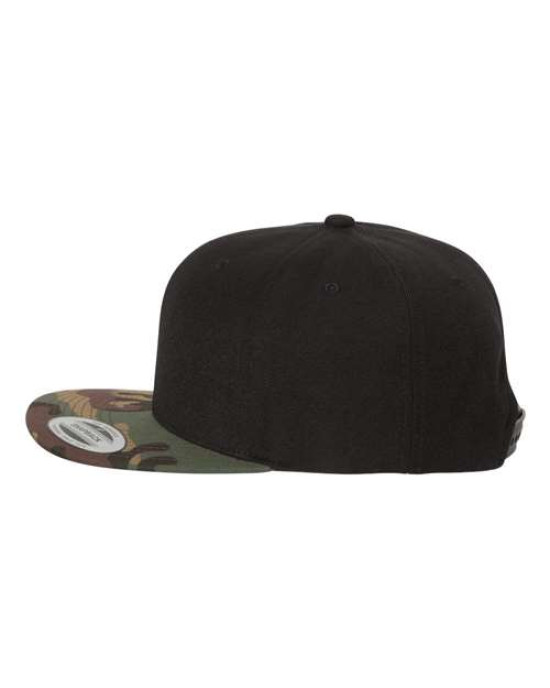 Premium Flat Bill Snapback Cap
