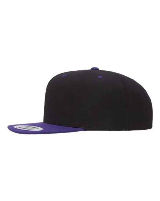 Premium Flat Bill Snapback Cap