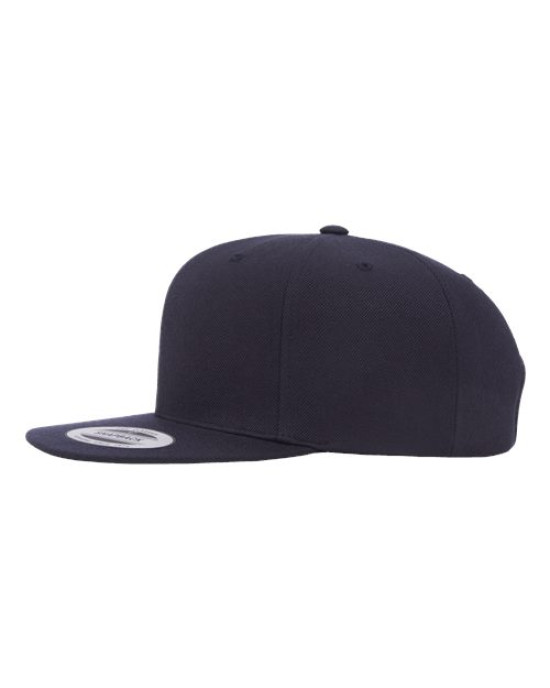Premium Flat Bill Snapback Cap